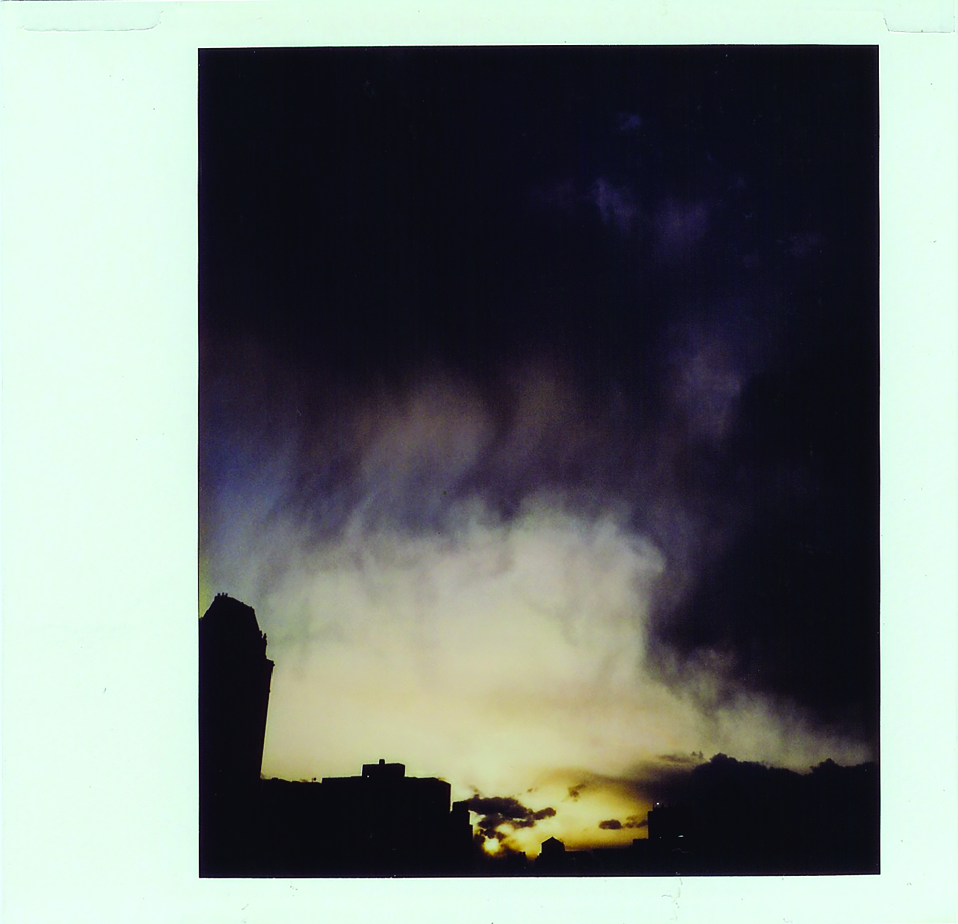 polaroid, photography, instant photography, sisi palmer, art, light, night, sky