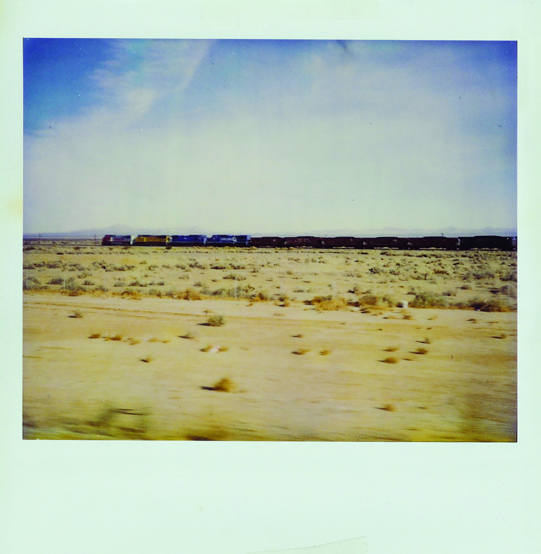 polaroid, photography, instant photography, sisi palmer, art, blue, sky, land