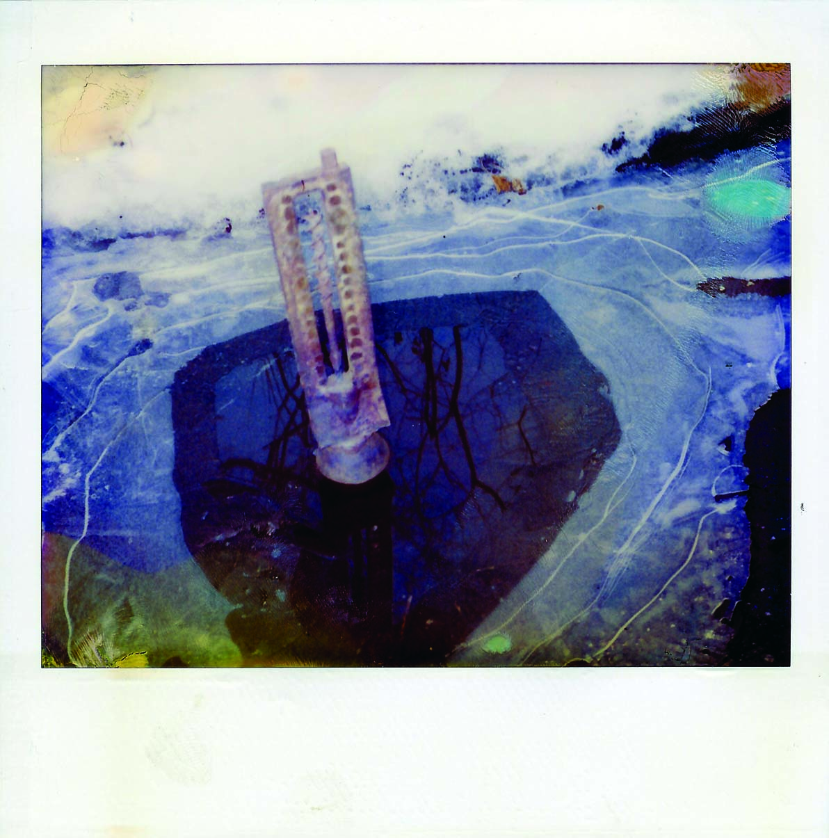 polaroid, photography, instant photography, sisi palmer, art, diary, blue